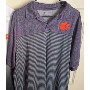 Clemson Mens Polo Size XL